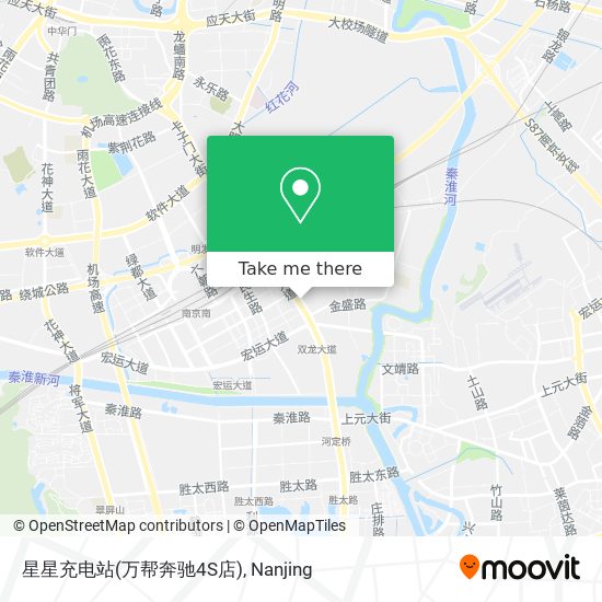 星星充电站(万帮奔驰4S店) map