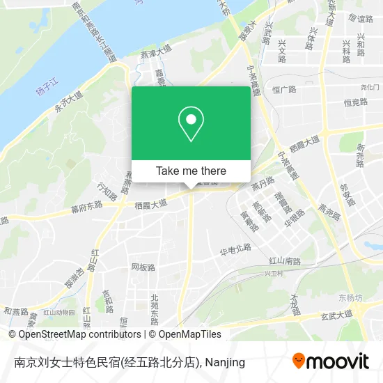 南京刘女士特色民宿(经五路北分店) map