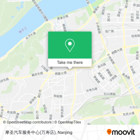 摩圣汽车服务中心(万寿店) map