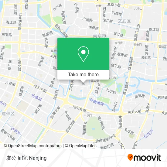 虞公面馆 map