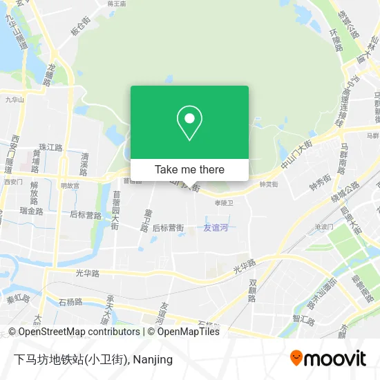 下马坊地铁站(小卫街) map