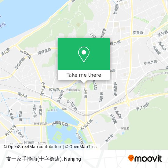 友一家手擀面(十字街店) map