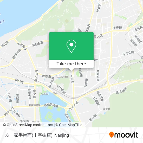 友一家手擀面(十字街店) map