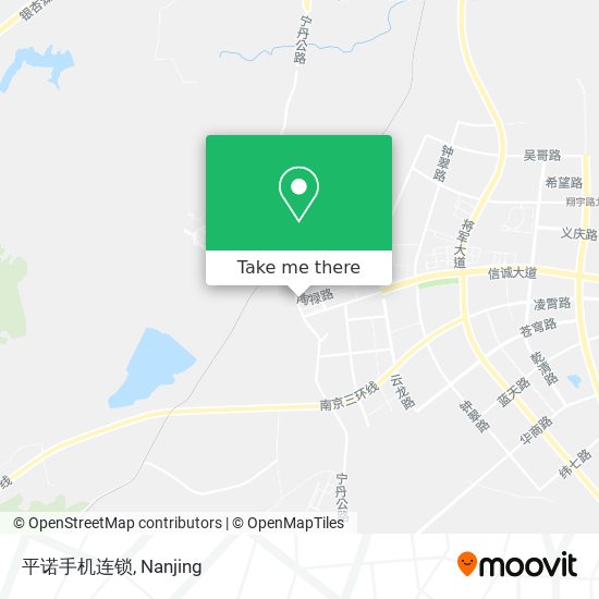 平诺手机连锁 map