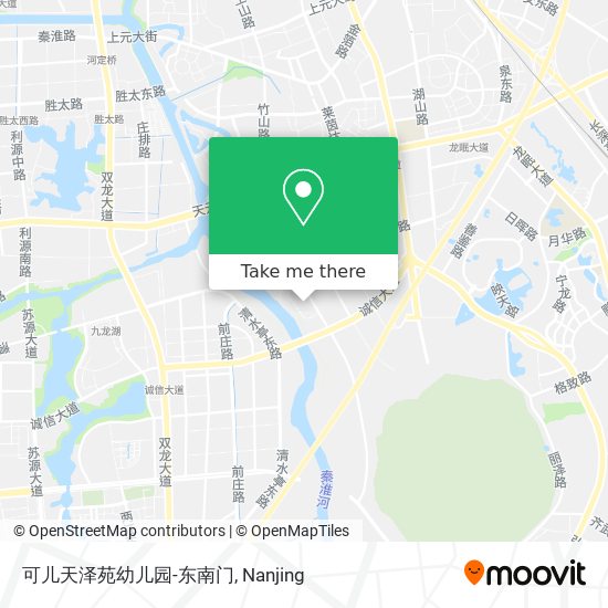 可儿天泽苑幼儿园-东南门 map