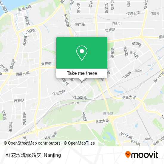 鲜花玫瑰缘婚庆 map