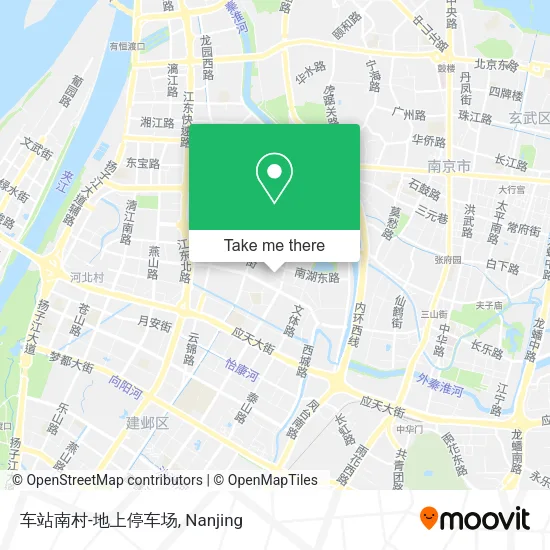 车站南村-地上停车场 map