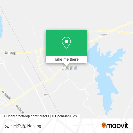 先平日杂店 map