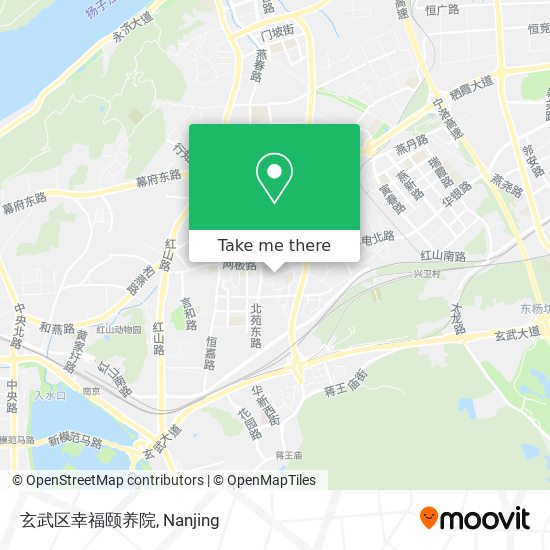 玄武区幸福颐养院 map
