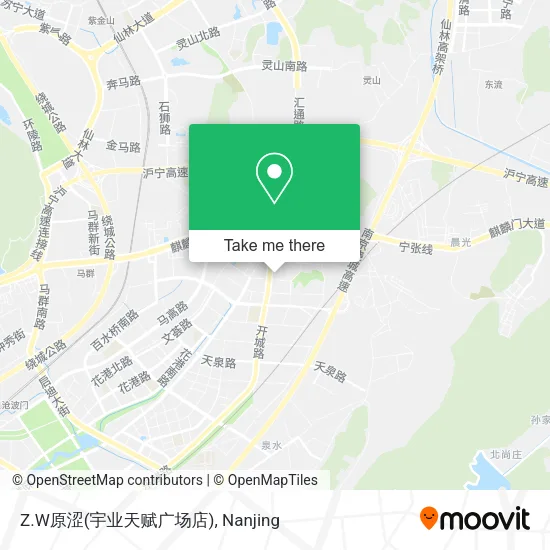 Z.W原涩(宇业天赋广场店) map