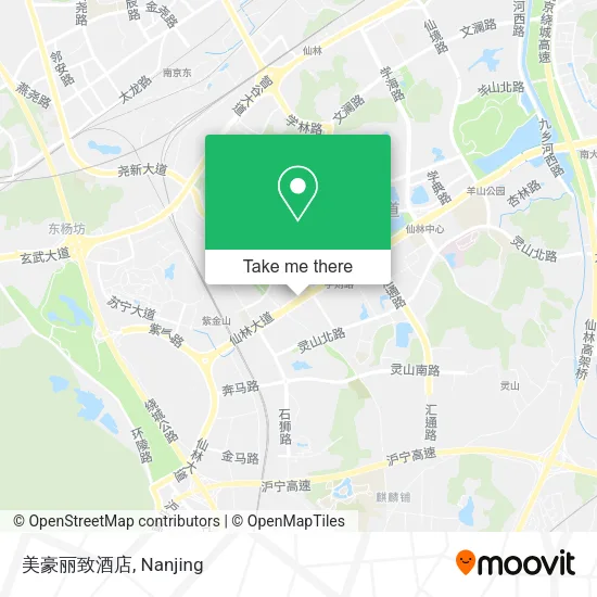 美豪丽致酒店 map