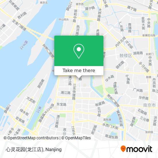 心灵花园(龙江店) map