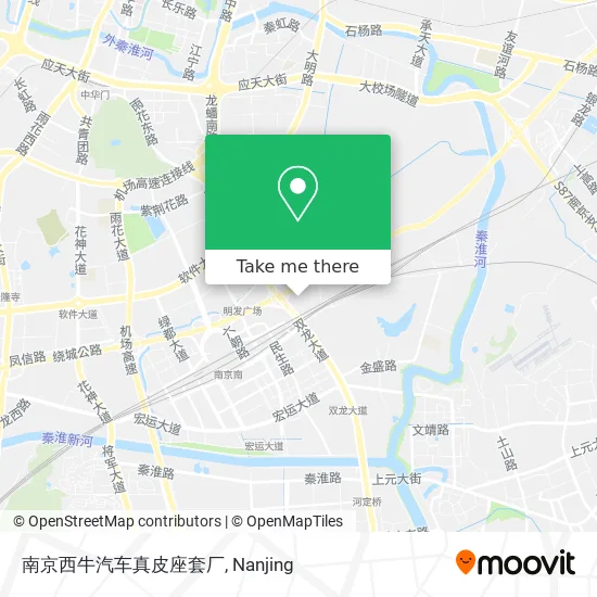 南京西牛汽车真皮座套厂 map
