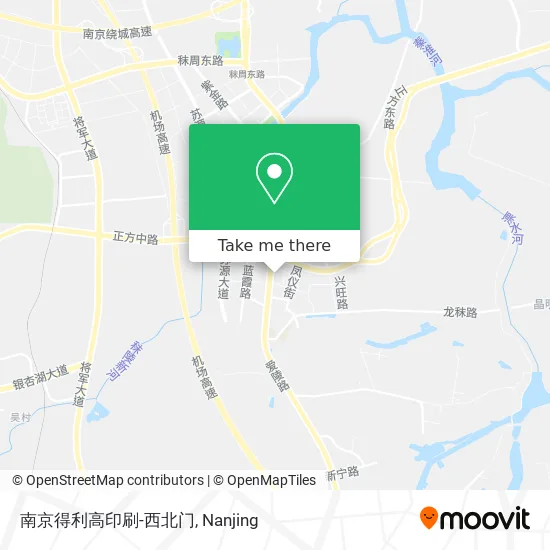 南京得利高印刷-西北门 map