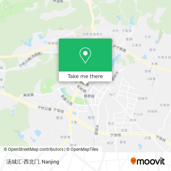 汤城汇-西北门 map