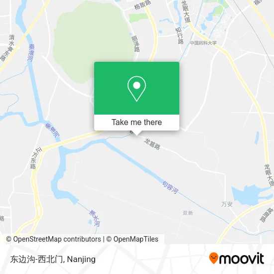 东边沟-西北门 map