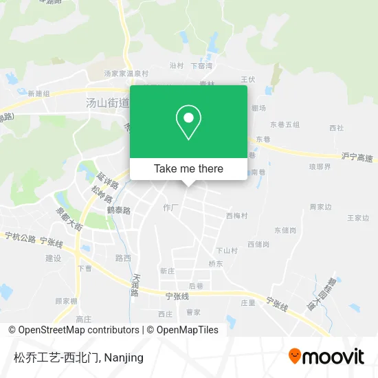 松乔工艺-西北门 map