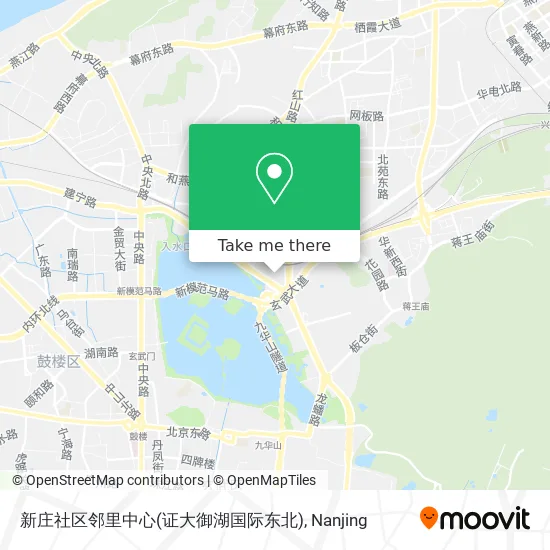 新庄社区邻里中心(证大御湖国际东北) map