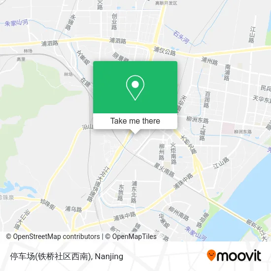 停车场(铁桥社区西南) map