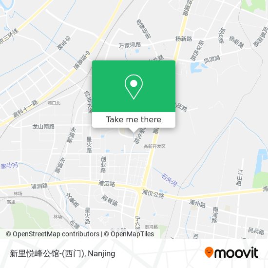 新里悦峰公馆-(西门) map
