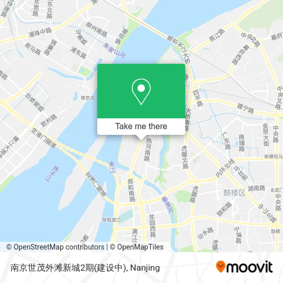 南京世茂外滩新城2期(建设中) map