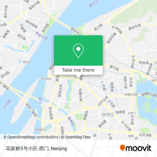 花家桥5号小区-西门 map