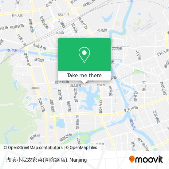 湖滨小院农家菜(湖滨路店) map