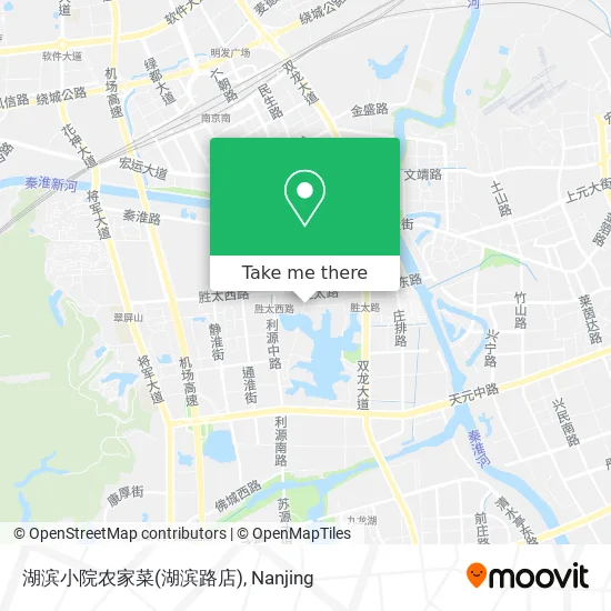湖滨小院农家菜(湖滨路店) map