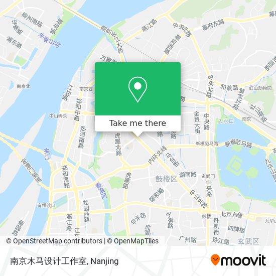 南京木马设计工作室 map