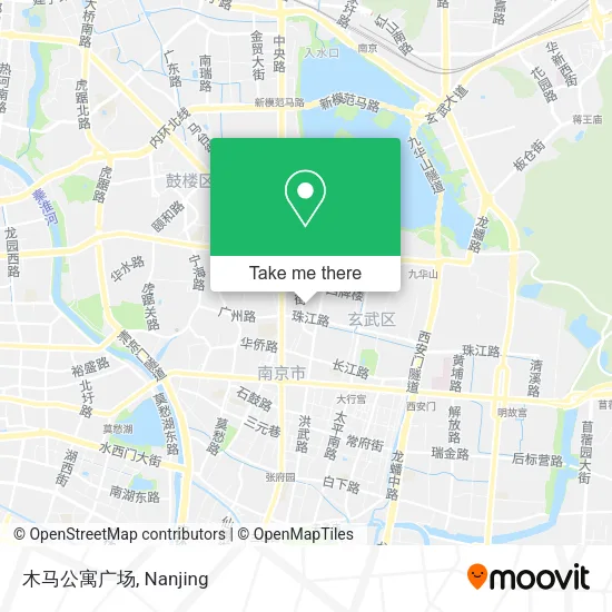 木马公寓广场 map