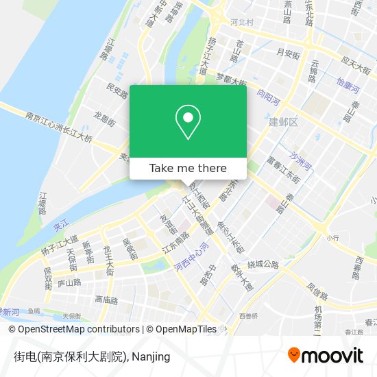 街电(南京保利大剧院) map