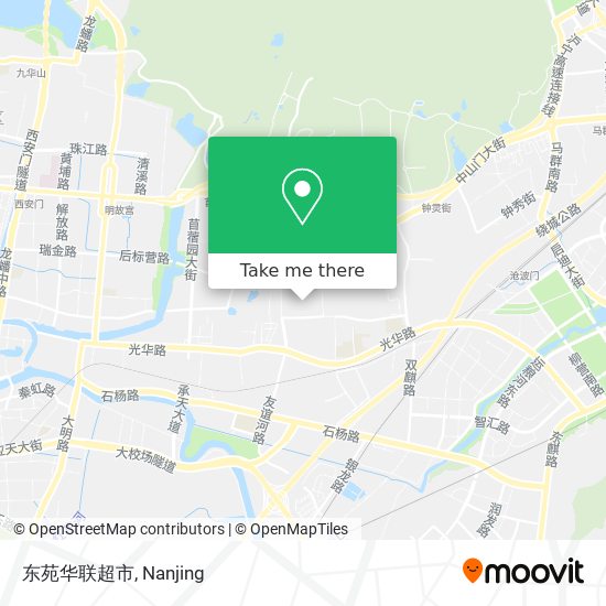 东苑华联超市 map