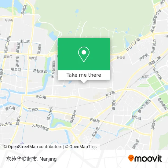 东苑华联超市 map