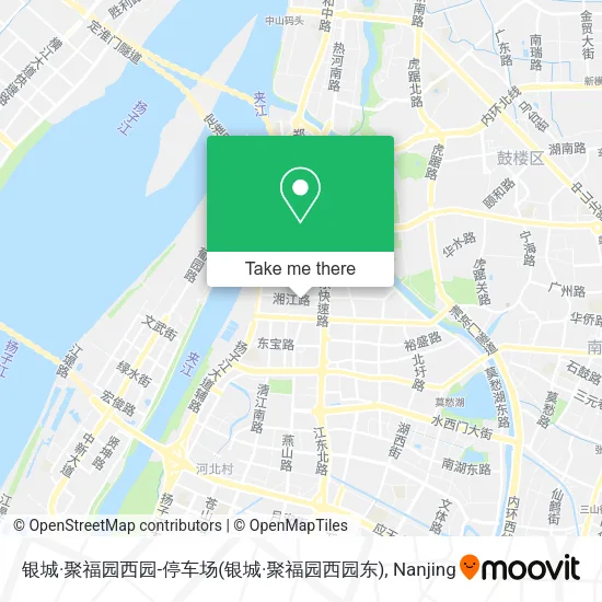 银城·聚福园西园-停车场(银城·聚福园西园东) map