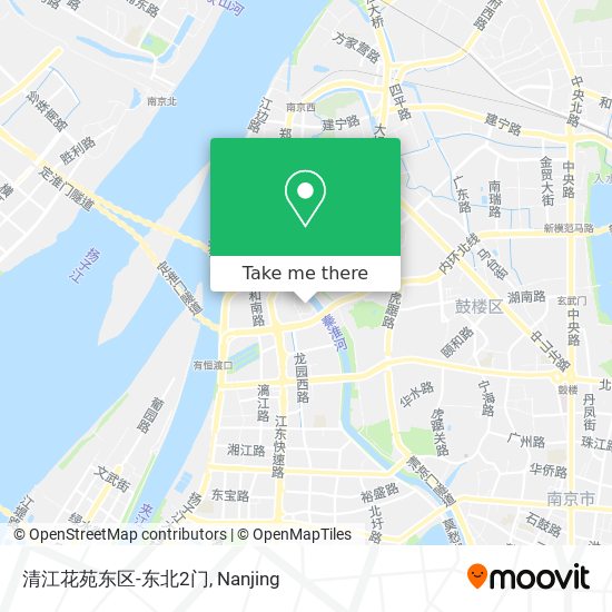清江花苑东区-东北2门 map