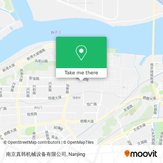 南京真韩机械设备有限公司 map