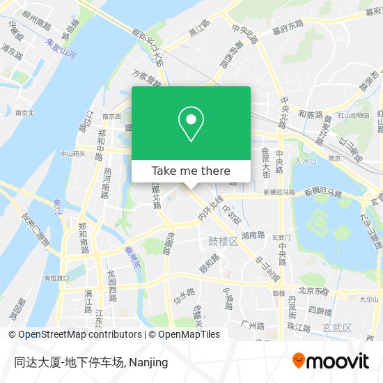 同达大厦-地下停车场 map
