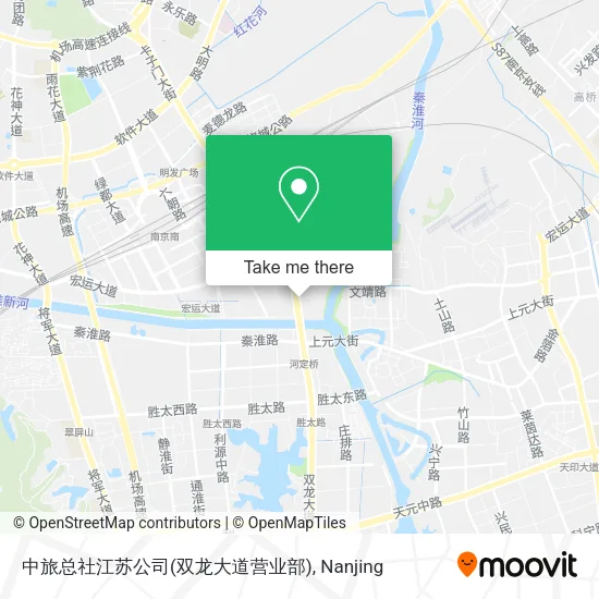 中旅总社江苏公司(双龙大道营业部) map