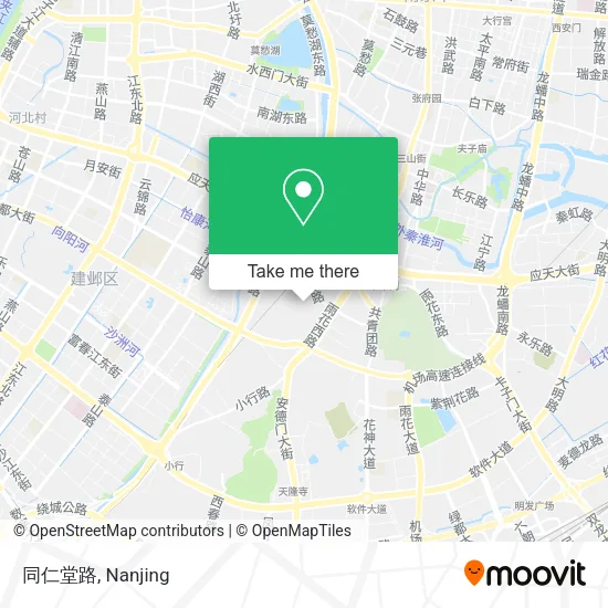 同仁堂路 map