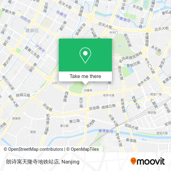 朗诗寓天隆寺地铁站店 map