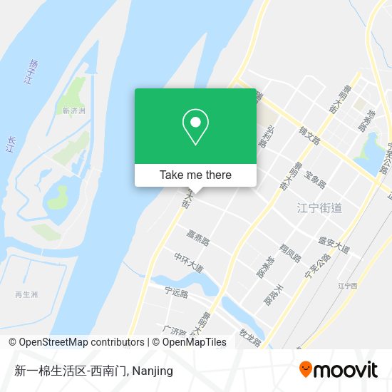 新一棉生活区-西南门 map