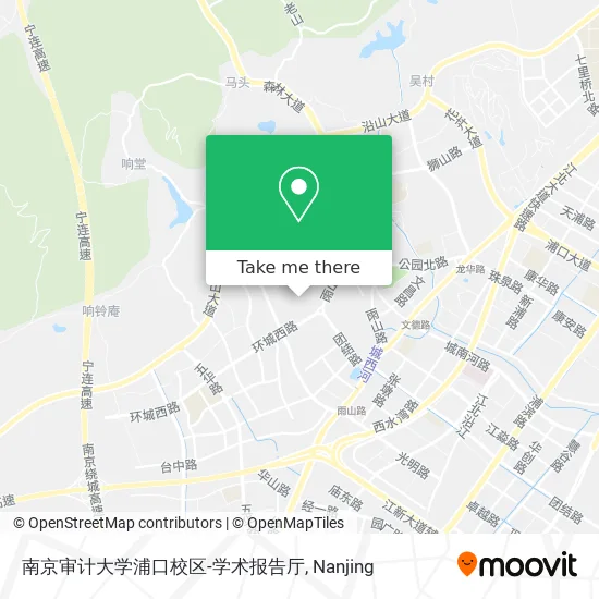 南京审计大学浦口校区-学术报告厅 map
