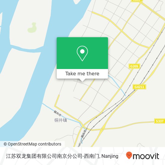 江苏双龙集团有限公司南京分公司-西南门 map