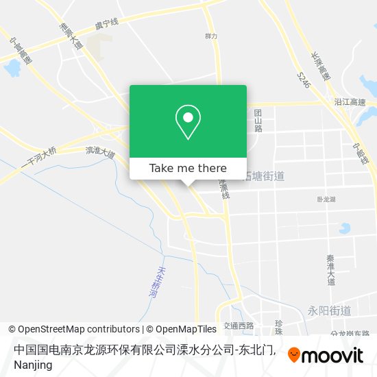 中国国电南京龙源环保有限公司溧水分公司-东北门 map