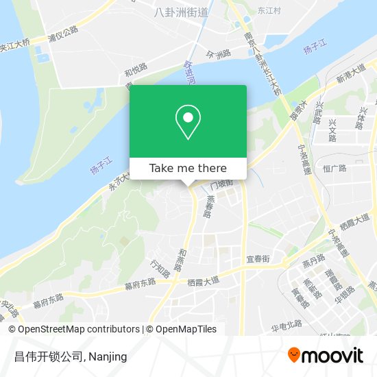 昌伟开锁公司 map