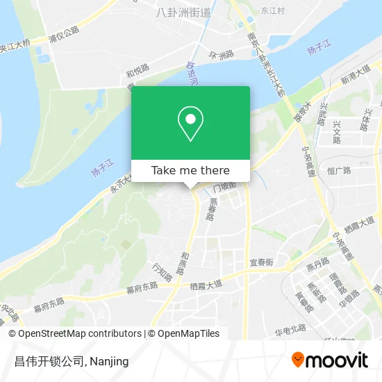 昌伟开锁公司 map