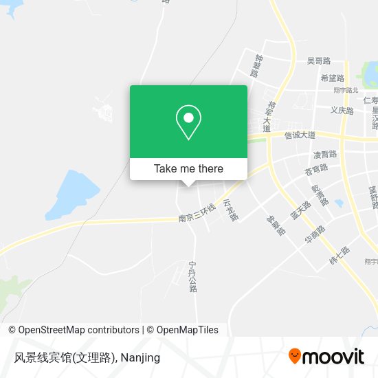 风景线宾馆(文理路) map