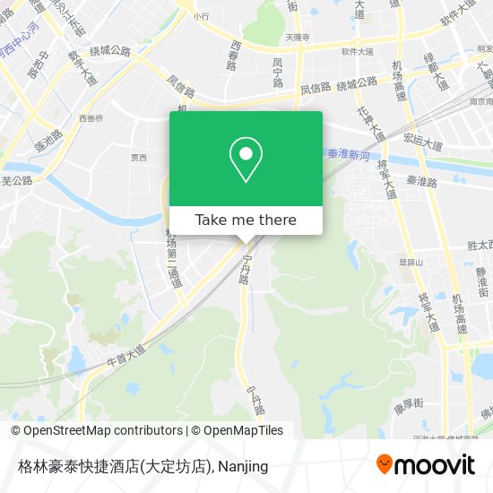 格林豪泰快捷酒店(大定坊店) map