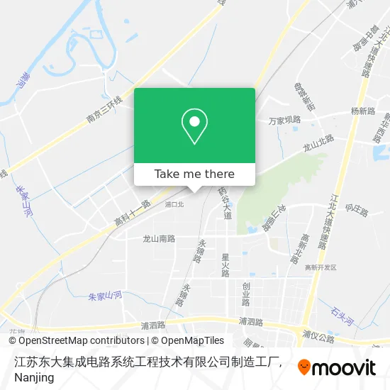 江苏东大集成电路系统工程技术有限公司制造工厂 map