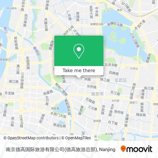 南京德高国际旅游有限公司(德高旅游总部) map